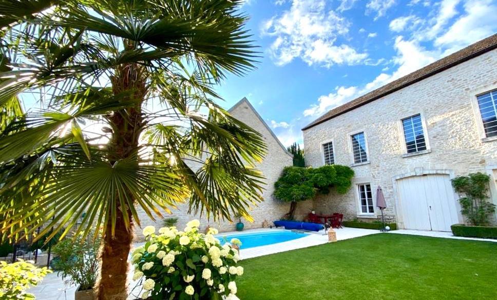 LE JARDIN Chambre de charme, piscine à Meursault Extérieur photo